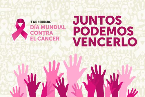 Día Mundial contra el Cáncer: juntos podemos vencerlo. ¡Alza tu mano!