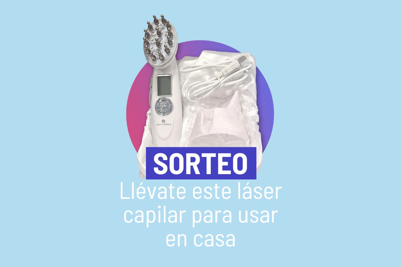 Participa en nuestro sorteo y llévate este láser capilar de uso domiciliario