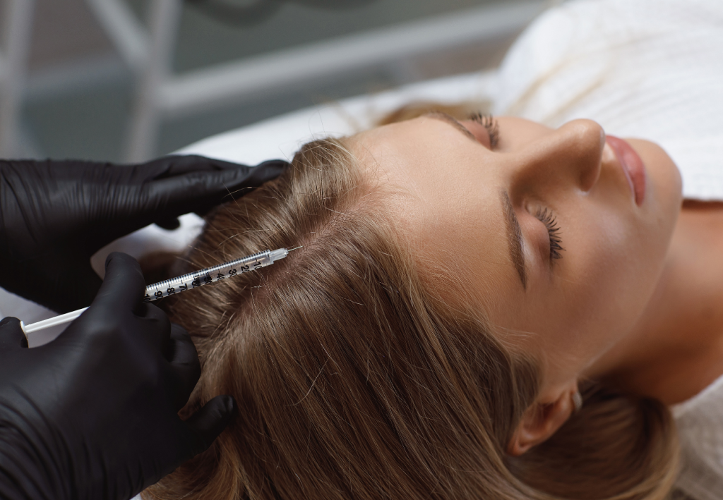 mesoterapia para la caida de pelo estacional