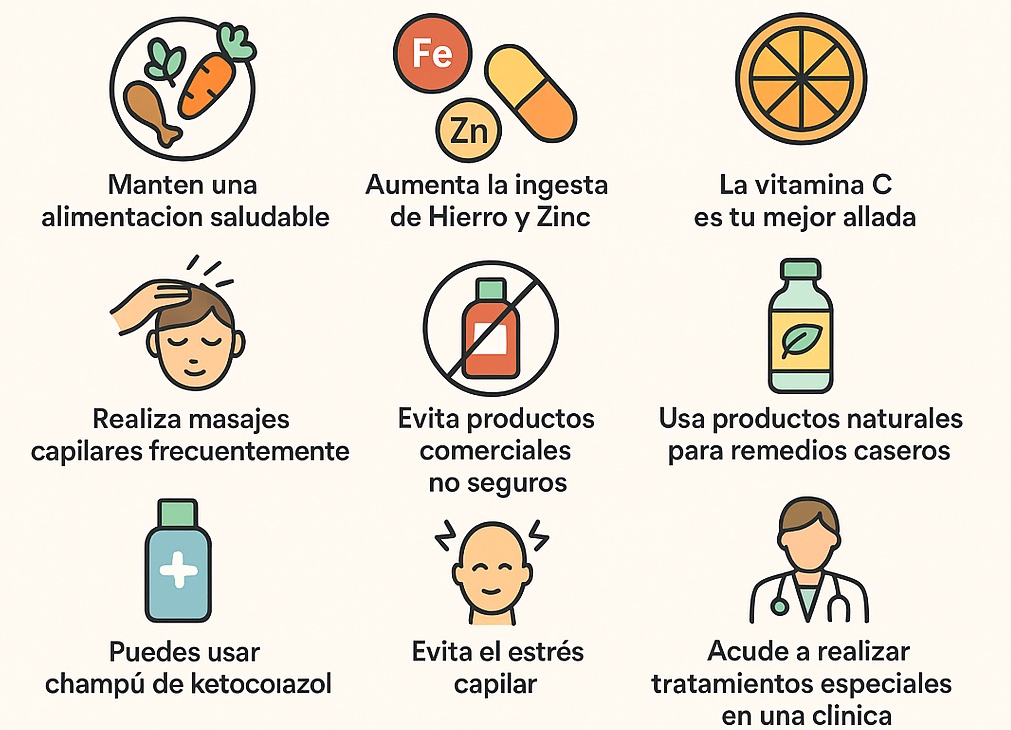 Consejos y trucos para ganar densidad capilar
